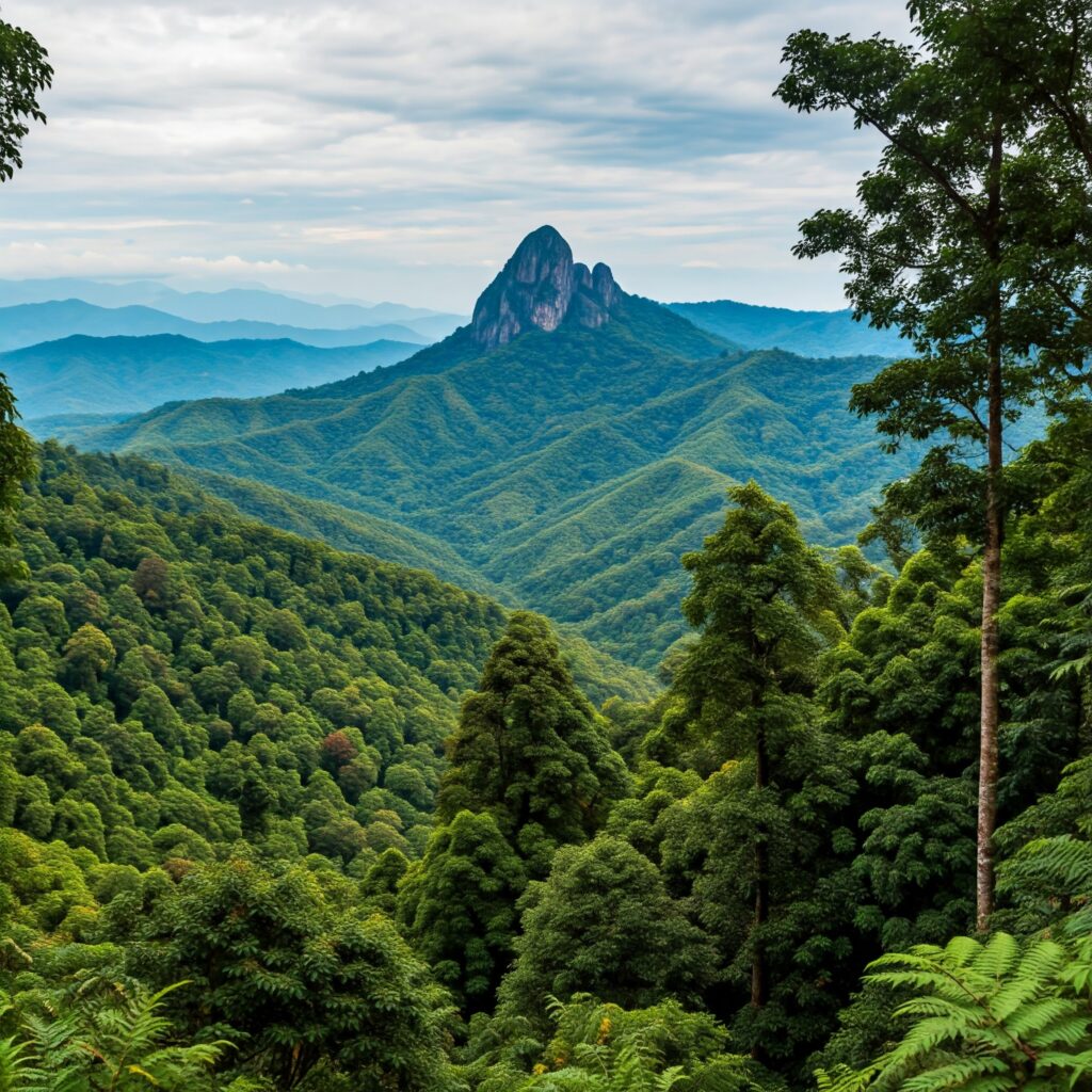 Thailandia foreste di Chiang Rai