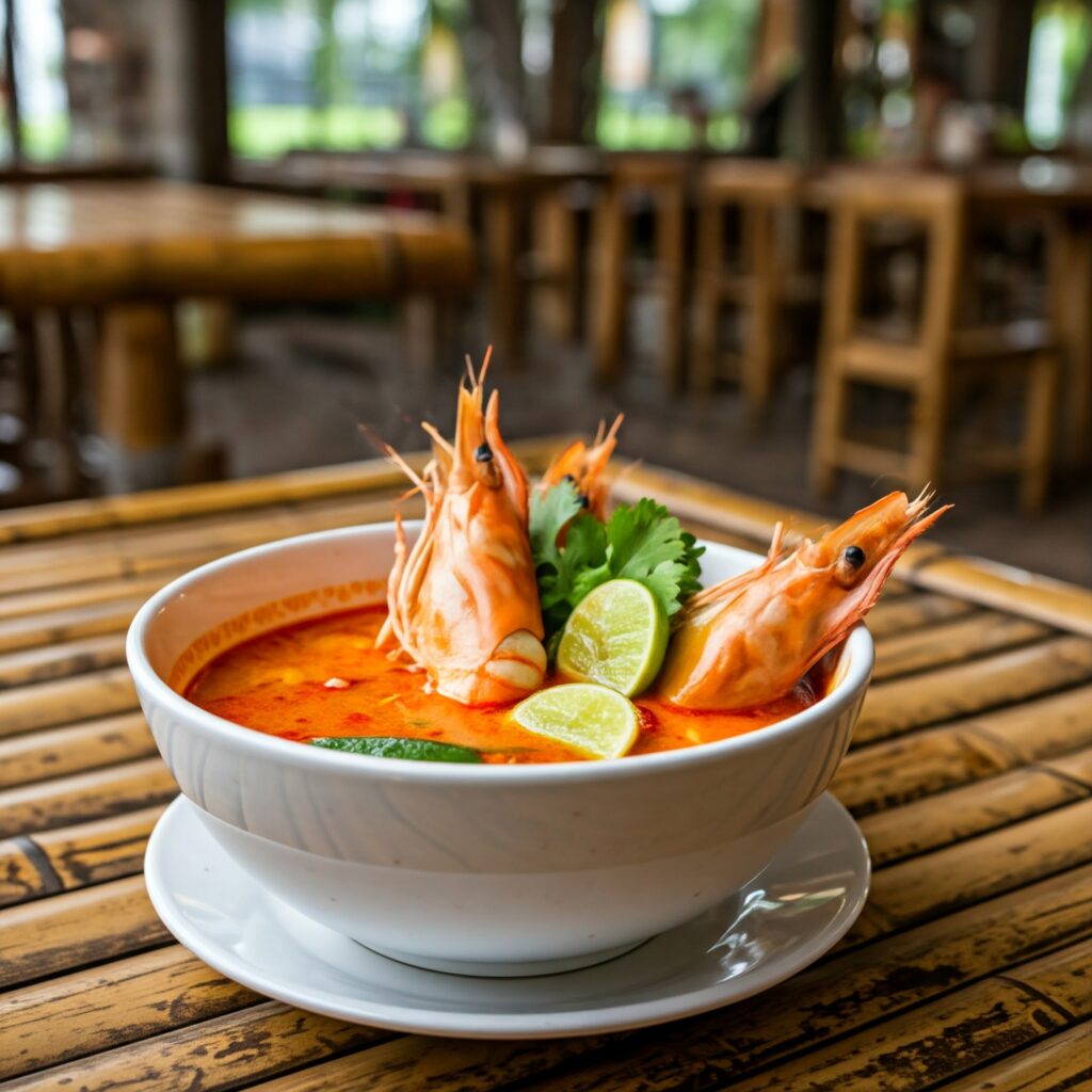 Cucina thailandese Tom Yum Goong