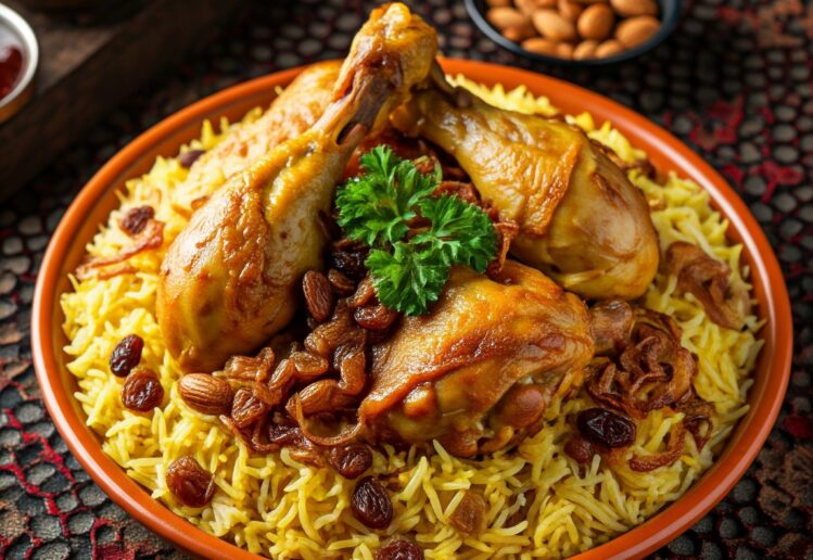 Machboos di Pollo Ricetta Tradizionale di Dubai