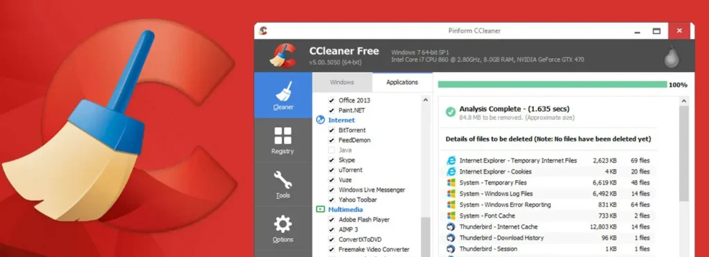 ccleaner download programma essenziale pc